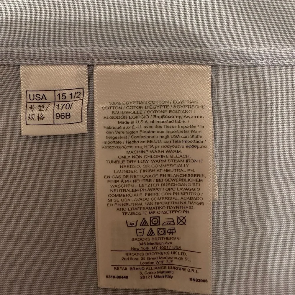 Brooks Brothers dress shirt.Regent fit.Size 15,5 - Picture 11 of 14